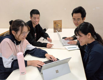 学生生活の様子